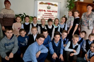 В Сростках отметили День памяти россиян, исполнявших свой служебный долг за пределами Отечества