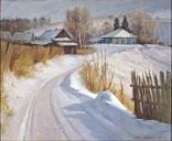 Выставка зимних пейзажей открывается в музее-заповеднике В.М. Шукшина