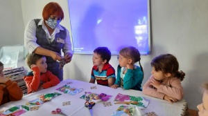 Дошкольники в творческом центре «Праздники детства»