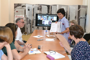 В музее-заповеднике В.М. Шукшина прошла видеоконференция для музейщиков.