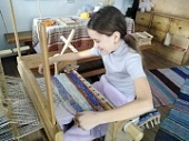 В музее-заповеднике В.М. Шукшина состоялись мастер-классы по шитью и ткачеству
