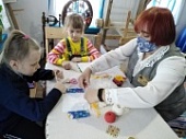 Изготовление кукол Масленница и Успешница на мастер-классах в творческом центре «Праздники детства».